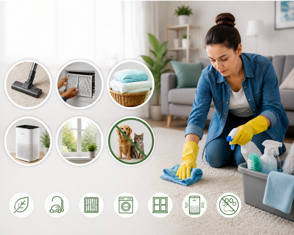 How to Remove Allergens from Home